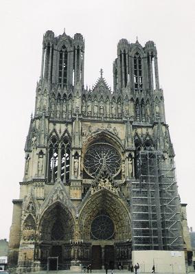 Cathredal of Notre-Dame in Reims, France